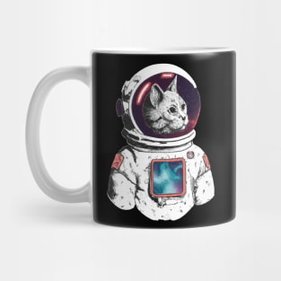 Cat Astronaut Mug